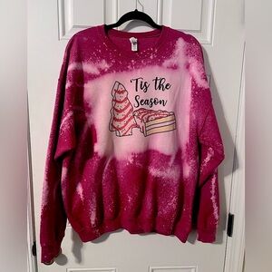 Little Debbie snack Christmas tree sweater